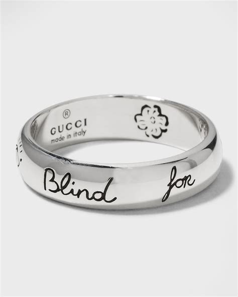 gucci blind for love ring 5mm